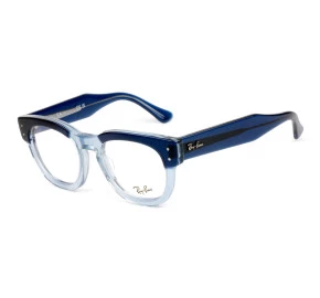 Óculos Ray Ban Mega Hawkeye RB0298V Azul Translucido 8324 50mm 