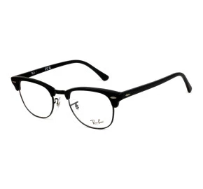 Ray Ban Clubmaster 5154 Preto 2077 51mm - Óculos de Grau