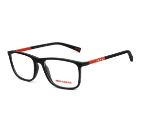 Óculos Prada Linea Rossa VPS03Q Preto Fosco DG0-1O1 57mm 