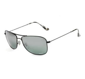 Óculos Ray Ban Chromance RB3543 Preto Cinza Espelhado 002/5L 59mm 