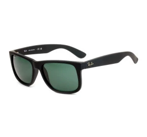 Óculos Ray Ban Justin RB4165L Preto Fosco G15 622/71 55mm 