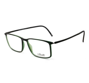 Óculos Silhouette SPX 2965 Verde Escuro 75 9140 57mm
