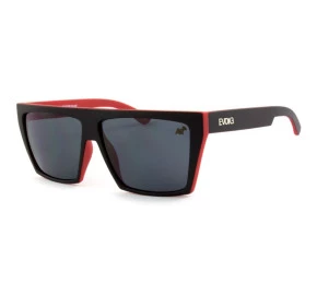 Óculos Evoke EVK 15 Afroreggae Black Red Matte Gray total