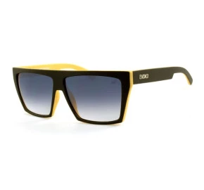 Óculos Evoke EVK 15 Afroreggae Black Yellow Matte Gray Gradient