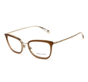 Giorgio Armani AR5078 - Marrom/Dourado 3011 52mm - Óculos de Grau