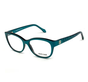 Roberto Cavalli Atria 846 - Verde/Prata 092 55mm - Óculos de Grau