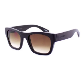 Óculos Evoke Wood Series Bamboo Collection 02 Black Wood Laser Brown Gradient
