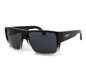 Óculos Evoke The Code Black Shine Gradient Silver Gray Total