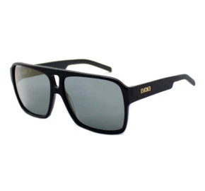 Óculos Evoke EVK 09 Black Shine Sanded Gold Mirror