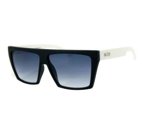 Óculos Evoke EVK 15 Black Temple White Silver Gray Gradient