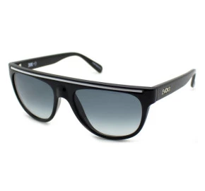 Óculos Evoke EVK 07 Black White Silver Gray Gradient
