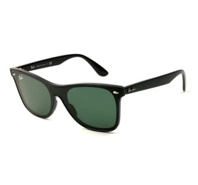 Ray Ban Blaze Wayfarer RB4440N - Preto/G15 601/71 41mm -  Óculos de Sol