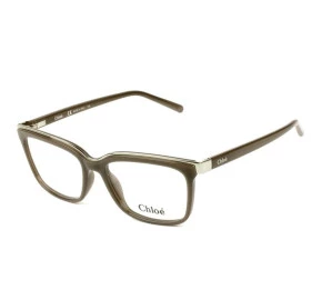 Chloé CE 2661 - Óculos de Grau 272 Marrom/Dourado Lente 53mm