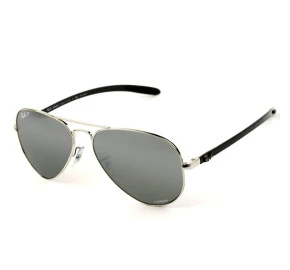 Óculos Ray Ban Chromance Polarizado RB8317 003/5J 58 - Sol