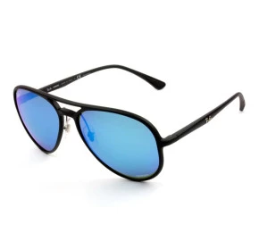 Ray Ban Chromance RB 4320-CH  - Preto/Azul Espelhado Polarizado 601-S/A1 58mm - Óculos de Sol