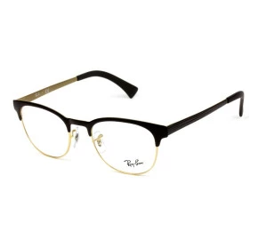 Ray-Ban Clubmaster Redondo RX6317 2833 51 - Óculos de Grau