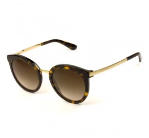  Dolce Gabbana Havana DG 4268 Turtle/Marrom 502/13 52mm - Óculos de Sol