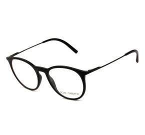 Dolce & Gabbana DG5031 - Óculos de Grau 501 Preto Lentes 51mm