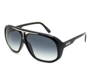 Óculos Evoke EVK 01 Black Shine Silver Gray Gradient