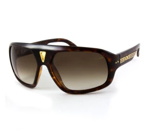Óculos Evoke Fittipaldi Turtle Grilamid Gold Brown Gradient