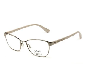 Grazi Massafera GZ1010B - Dourado/Nude E815 52mm - Óculos de Grau