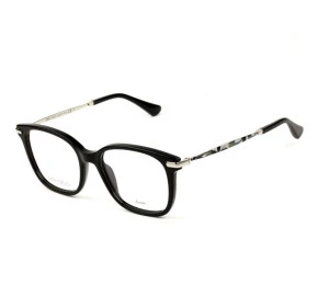 Jimmy Choo JC195 - Preto/Dourado BSC 50mm - Óculos de Grau