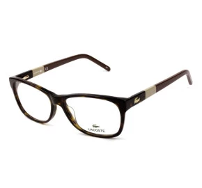 Lacoste L2691 - Turtle/Marrom 214 53mm - Óculos de Grau