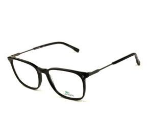 Lacoste L2805 - Preto/Grafite 001 56mm - Óculos de Grau