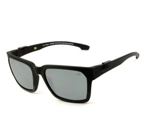 Mormaii Las Vegas M0057 - Preto Fosco/Cinza Semi Espelhado ACZ09 56 - Óculos de Sol