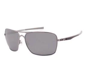 Oakley Plaintiff Squared Lead w/ Black Iridium Polarized 4063 09