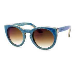 Óculos Evoke Wood Series Maple Collection 03 Blue Laser Brown Gradient