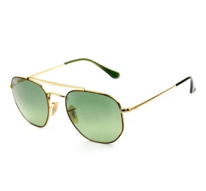 Ray Ban Marshal RB3648 - Óculos de Sol 9103/4M Dourado/Turtle Lentes 54mm
