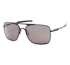 Oakley Deviation OO4061L - Preto Fosco/Cinza 01 59mm - Óculos de Sol