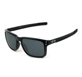 Oakley Holbrook MIX OO9384 - Preto Fosco/Cinza 55mm - Óculos de Sol
