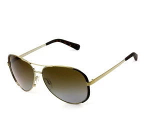 Michael Kors MK5004 Chelsea - Óculos de Sol 1014T5 Marrom/Dourado Lentes 59mm