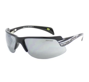 Mormaii Gamboa Air 2 Preto Brilhante MX Cinza Semi Espelhado 218 909 09