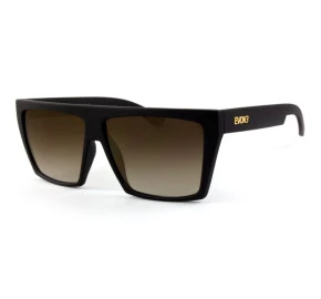 Óculos Evoke EVK 15 Newt Black Matte Gold Brown Gradient