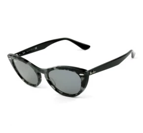 Ray Ban Nina RB4314-N - Turtle Cinza/Cinza 1250/Y5 54mm - Óculos de Sol