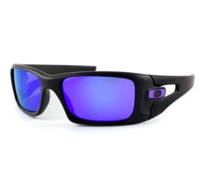 Oakley Crankcase Matte Black w/Violet Iridium 9165 05