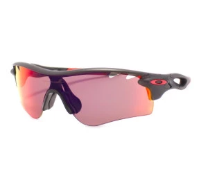 Oakley Radarlock Path Matte Black Ink- 00 Red Iridium Polarized 9181 23
