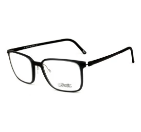 Óculos Silhouette Masculino Preto Titanium SPX 2937 75 9140 53