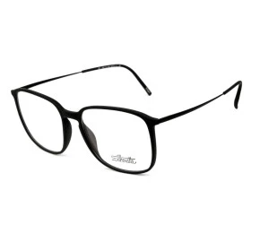 Óculos Silhouette Masculino Preto Titanium SPX 2945 75 9140 56