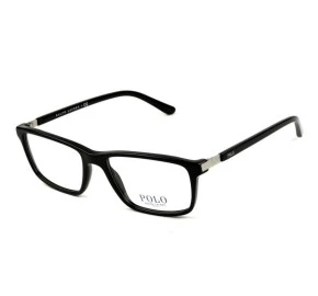 Polo Ralph Lauren PH2191 - Preto 5001 56mm - Óculos de Grau