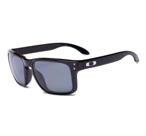 Oakley Holbrook Polished Black Grey Polarized 9102 02