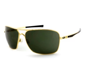 Oakley Plaintiff Squared Polished Gold w/ Dark Grey4063 02