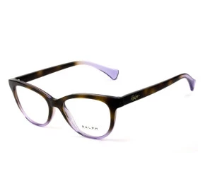 Ralph Lauren RA7102 - Óculos de Grau Turtle/Lilás 5736 Lentes 52mm