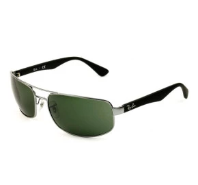 Ray Ban RB3445 Prata/G15 004 64mm - Óculos de Sol