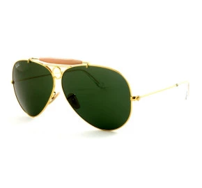 Ray-Ban Aviador Shooter RB3138 001 58 - Óculos de Sol