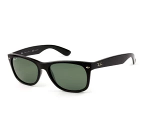 Ray Ban New Wayfarer RB2132 - Preto/G15 Polarizado 901/58 58mm - Óculos de Sol