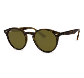 Ray Ban Round RB2180L Turtle/Marrom 710/13 51mm - Óculos de Sol